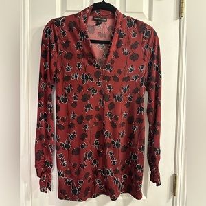 A Pea In The Pod Medium Floral Tunic Top